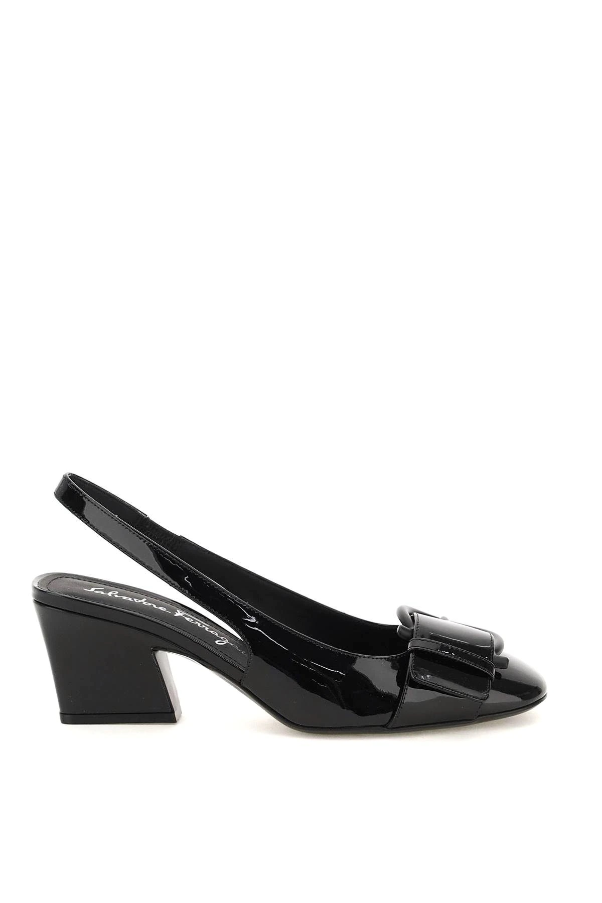 PATENT LEATHER GANCINI SLINGBACK - 1