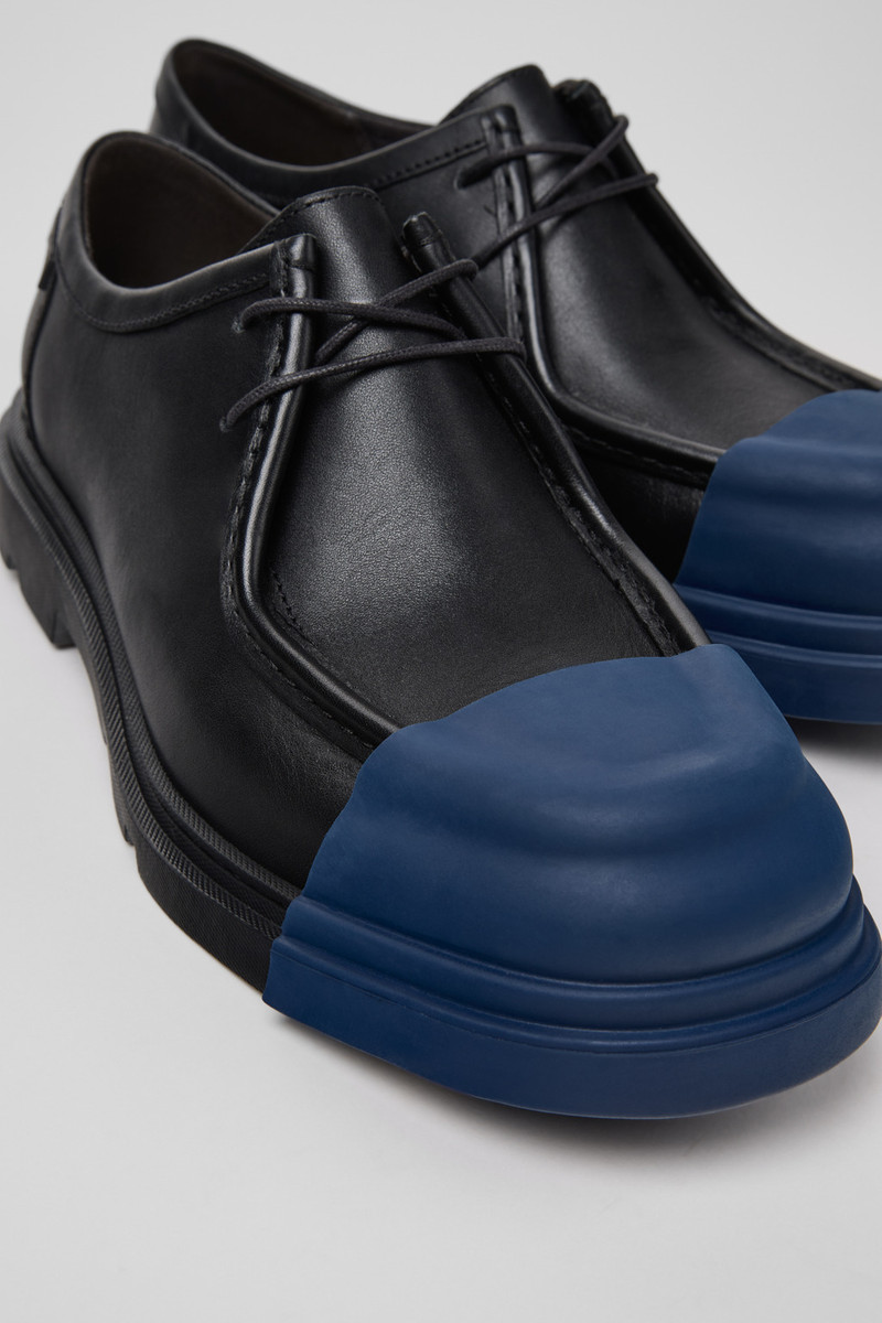 Black Leather Shoes for Men. 2