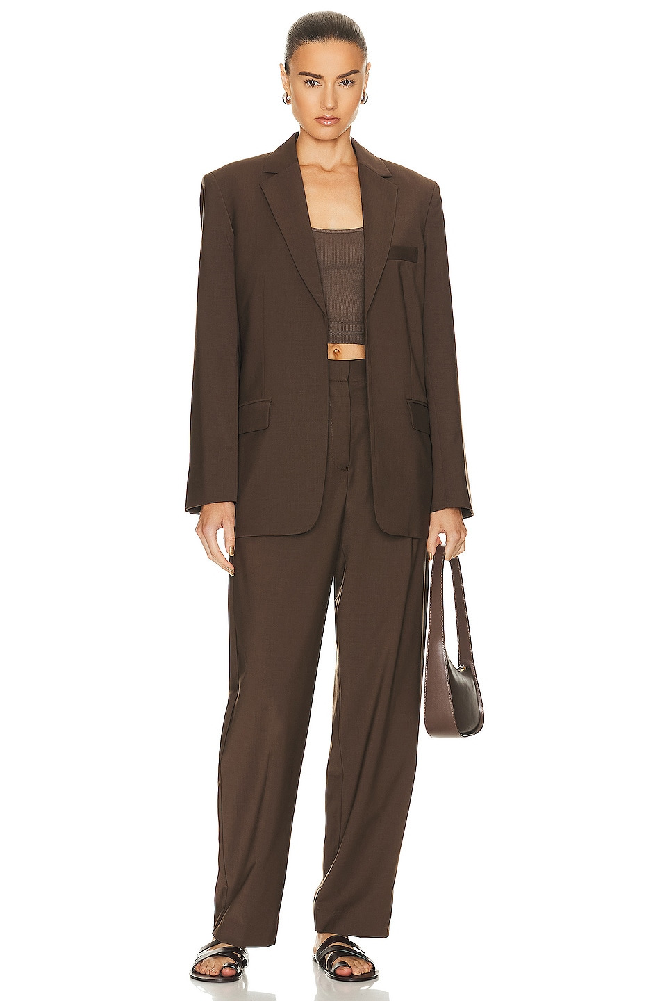 Relaxed Tailored Blazer - 4