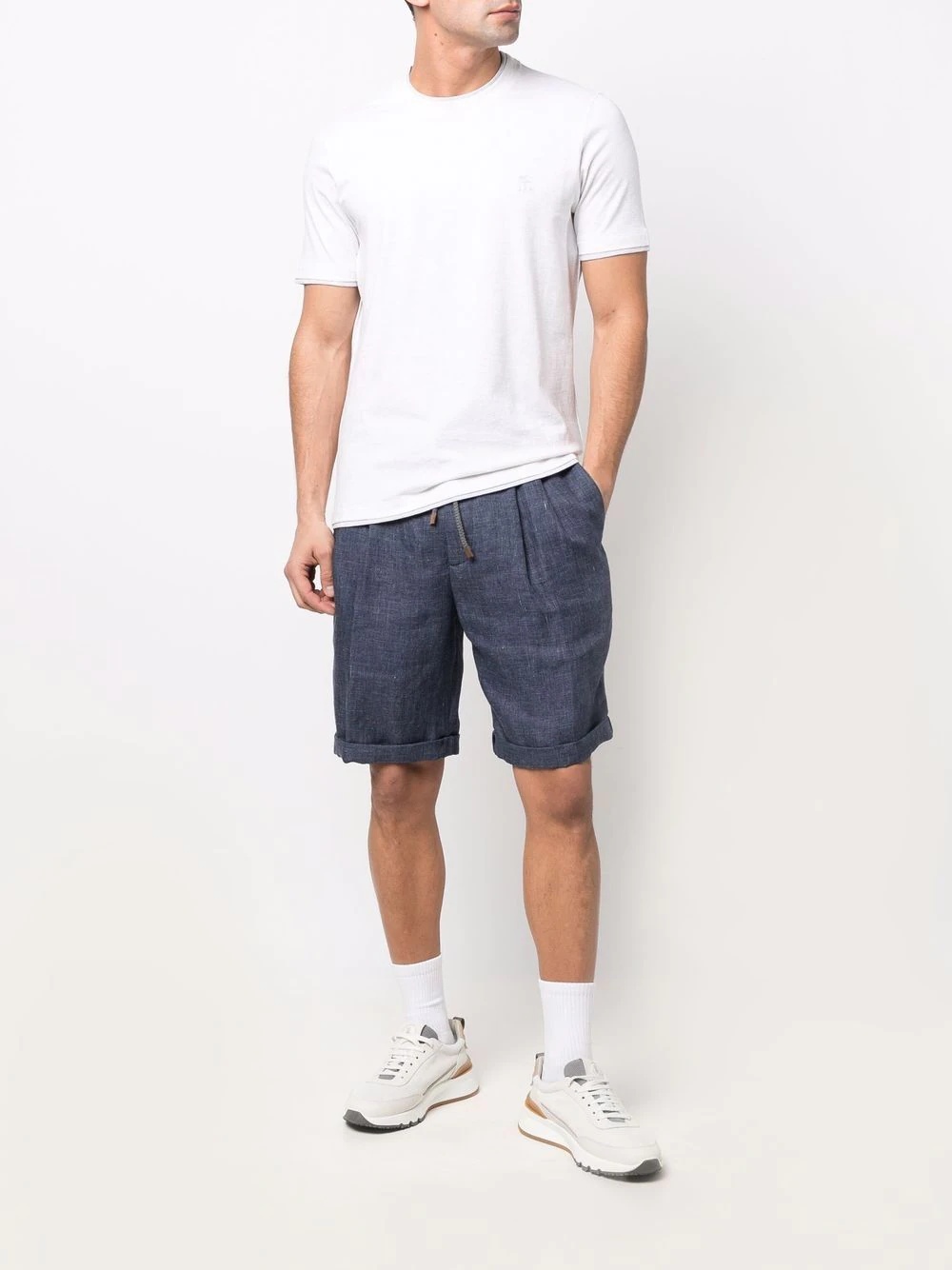 drawstring-waist bermuda shorts - 2