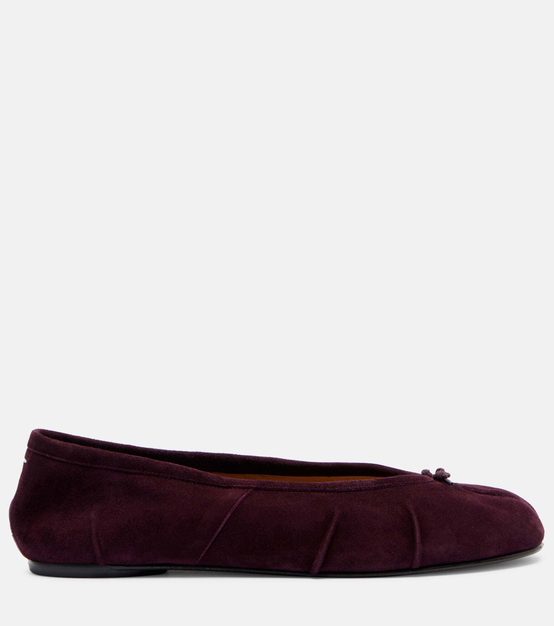 Tabi suede ballet flats - 4