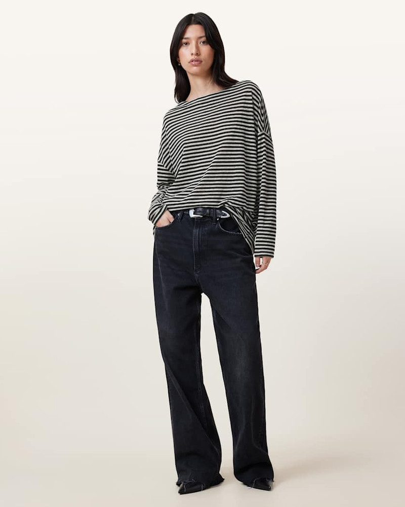 RITA RELAXED FIT STRIPED T-SHIRT 4