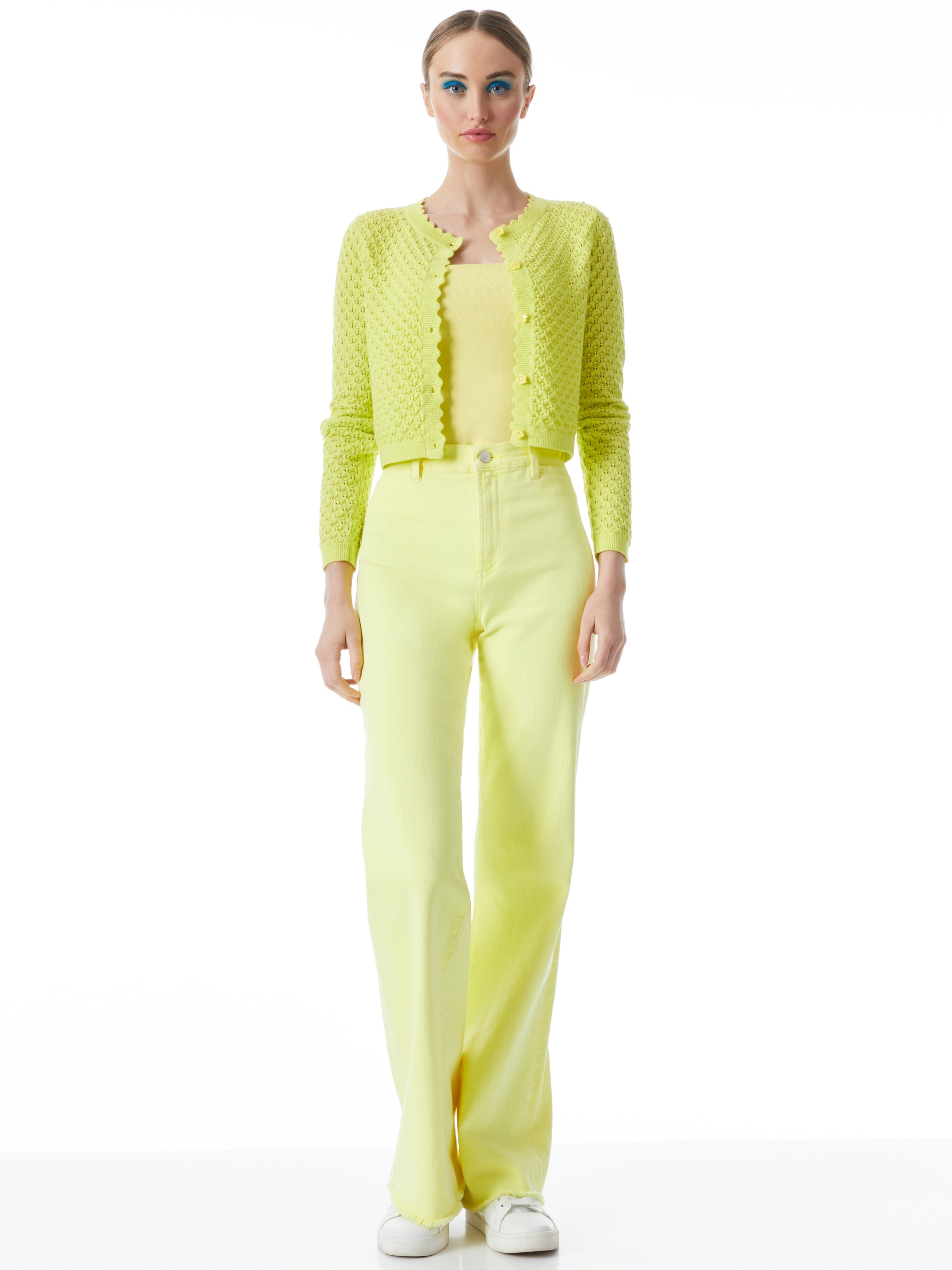 BRISA FITTED CROPPED CARDIGAN - 4