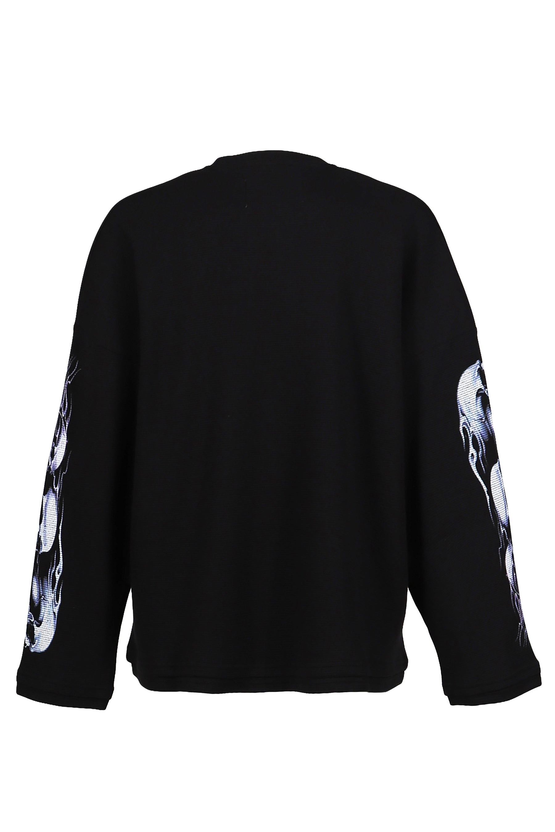 SKULL LONGSLEEVE (DOM47 BIS) / BLK - 6