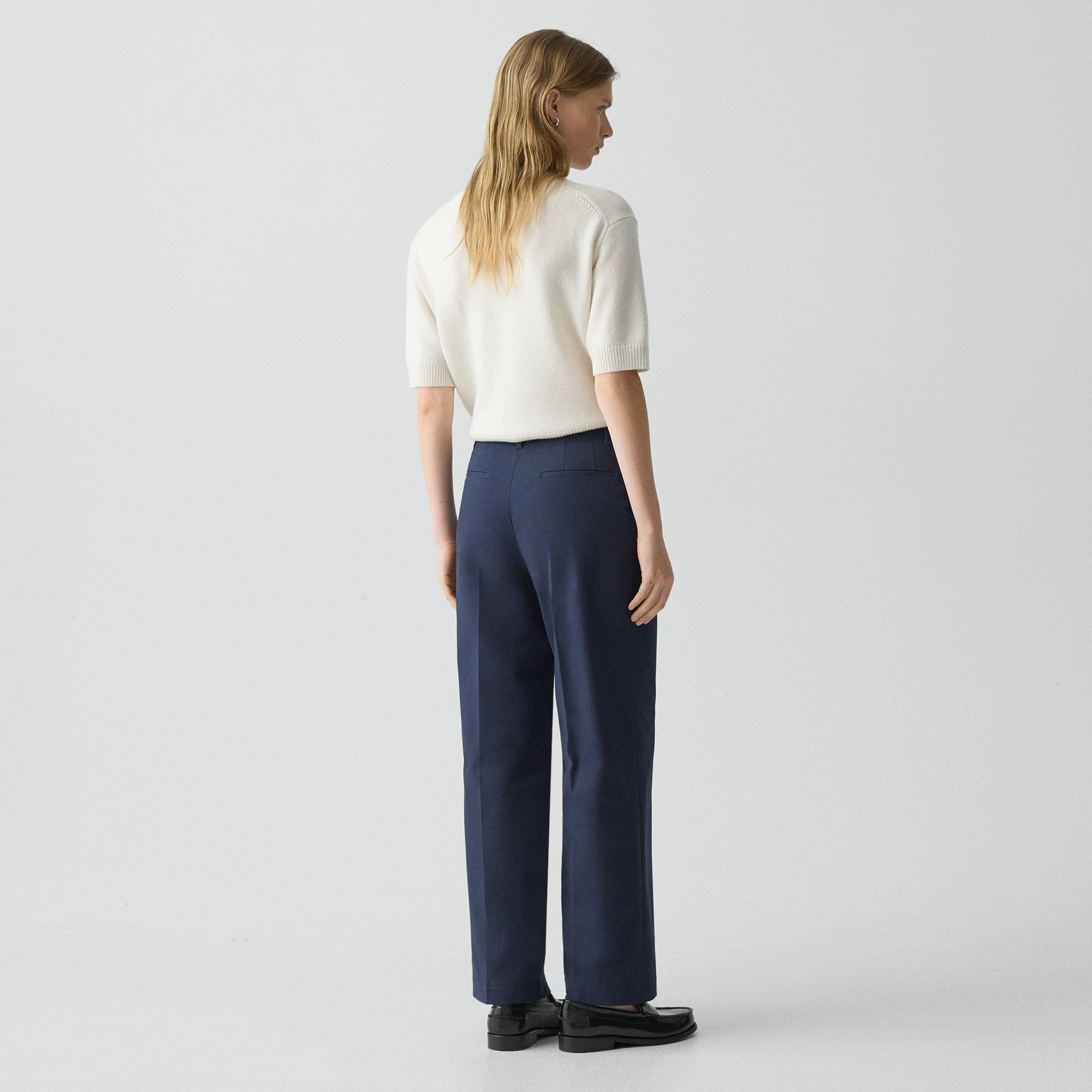 Classic Straight Pant in Brushed Chino - 4
