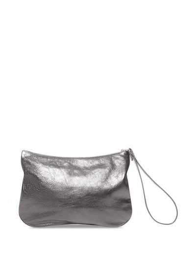 BALENCIAGA Le Cagole leather clutch bag outlook