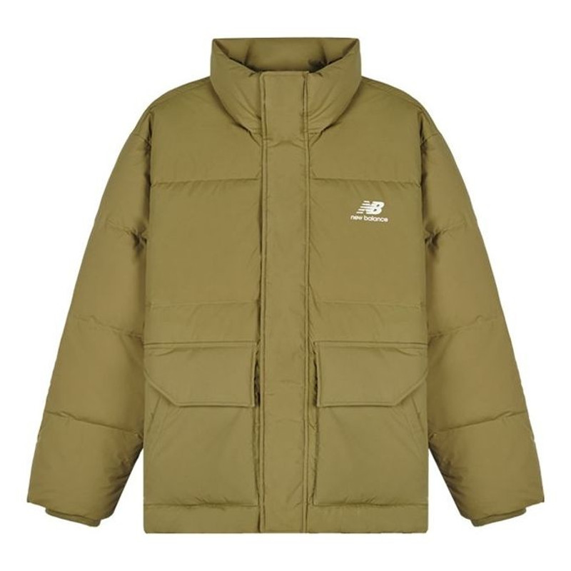 New Balance Puffer Jacket 'Olive Green' AMJ14309-OV - 1