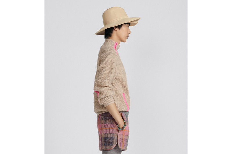 Dior Sweater with Zipped Collar outlook