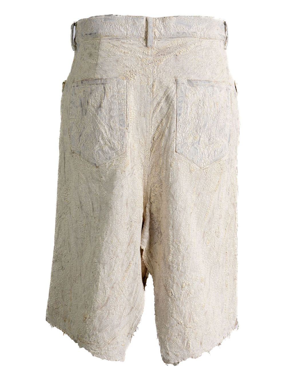 frayed textured skirt - 3