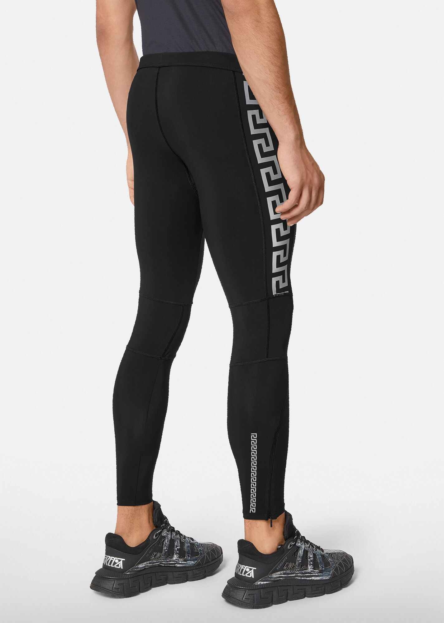 Greca Signature Accent Gym Leggings - 3