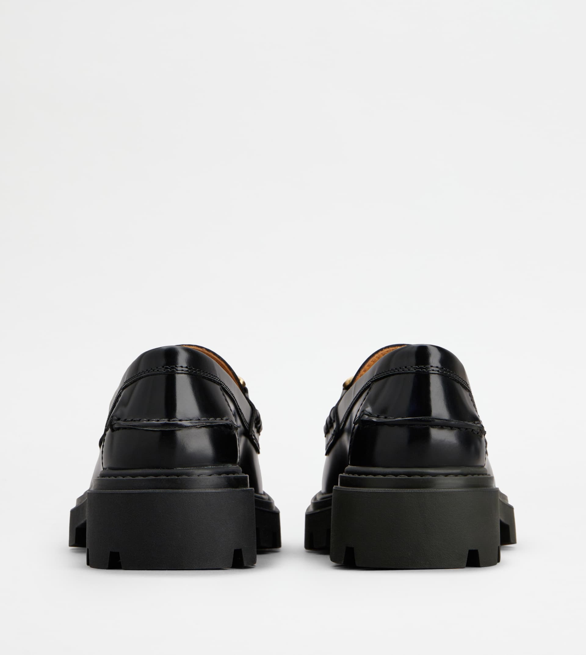 KATE LOAFERS IN LEATHER - BLACK - 2