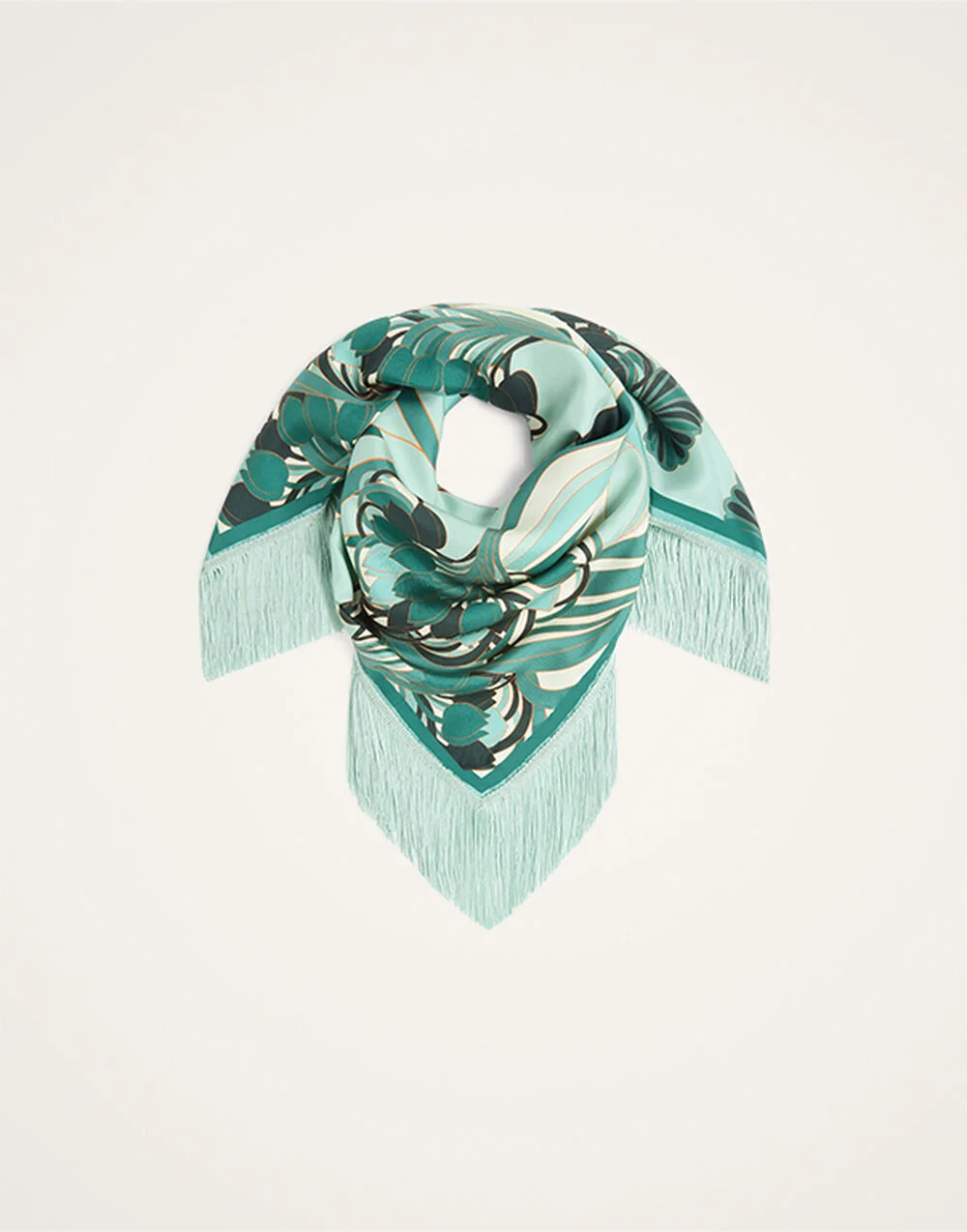 Reversible Fringe Foulard 90 - 1