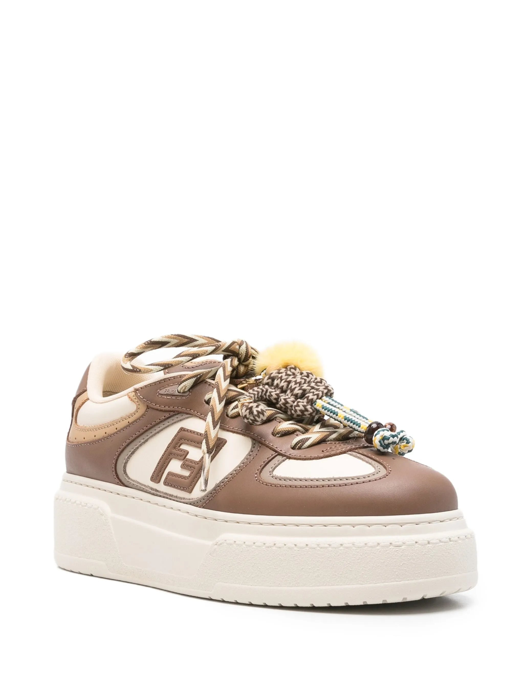Fendi Match Platform Sneakers - 4
