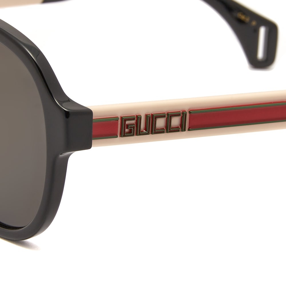 Gucci Eyewear Sport Aviator Sunglasses - 3