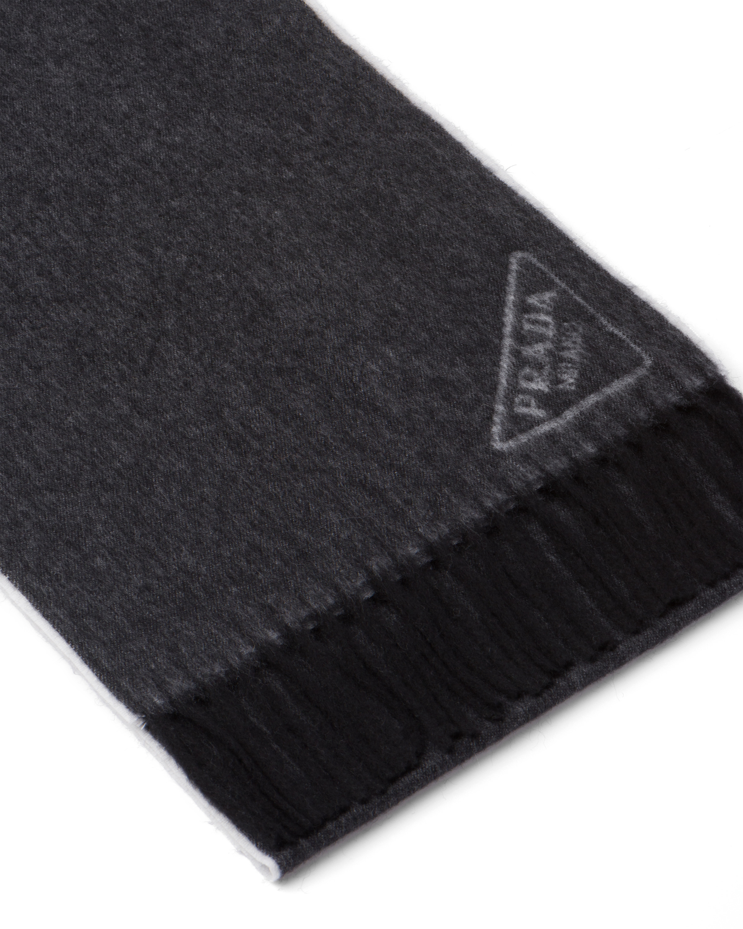 Double cashmere scarf - 4