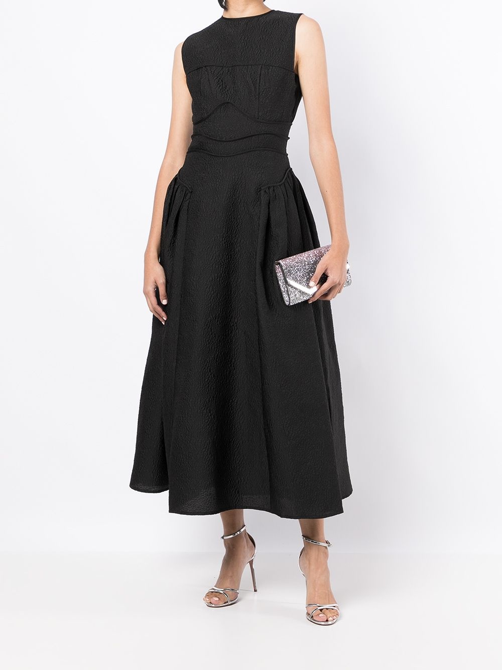 Sophia textured sleeveless dress - 2