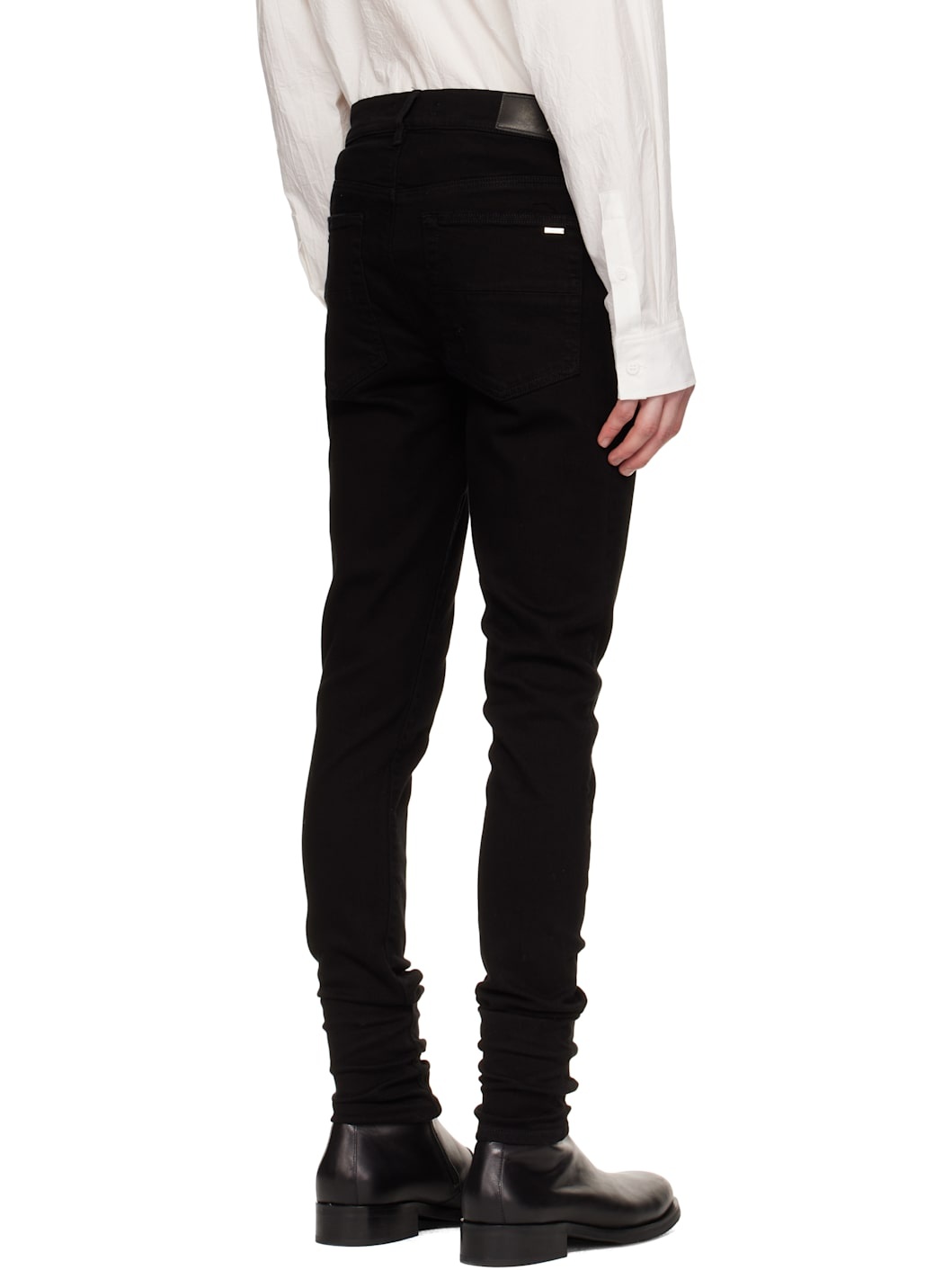Black Stack Jeans - 3