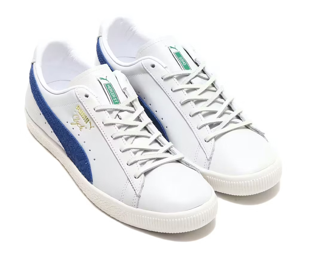 PUMA Clyde Soho New York 'White Blue' 390086-02 - 2