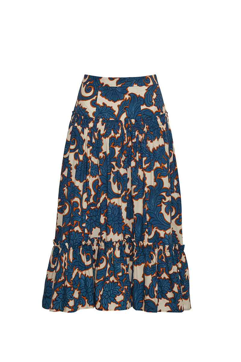 Tisbury Skirt Our Classic Tailored Skirt In A Floral Print 1