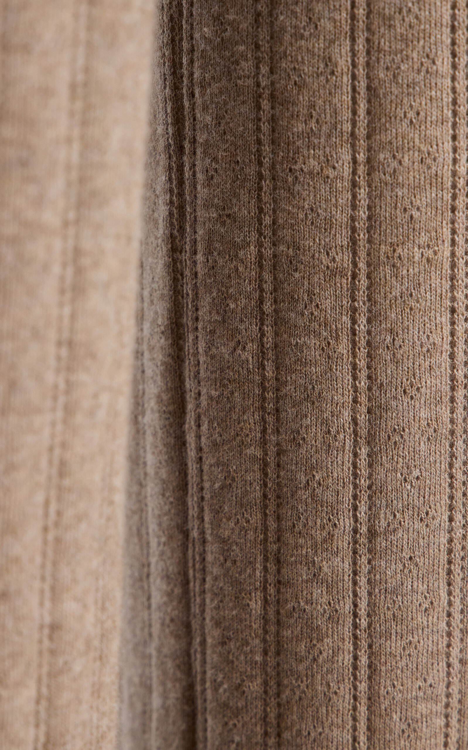 Pointelle Boxer Straight-Leg Pants tan - 5