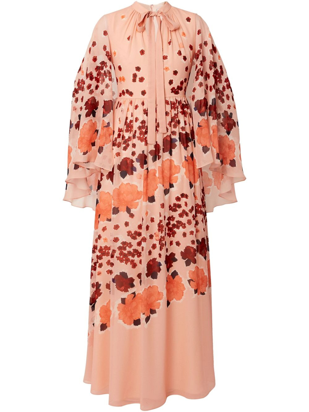 silk maxi dress - 1