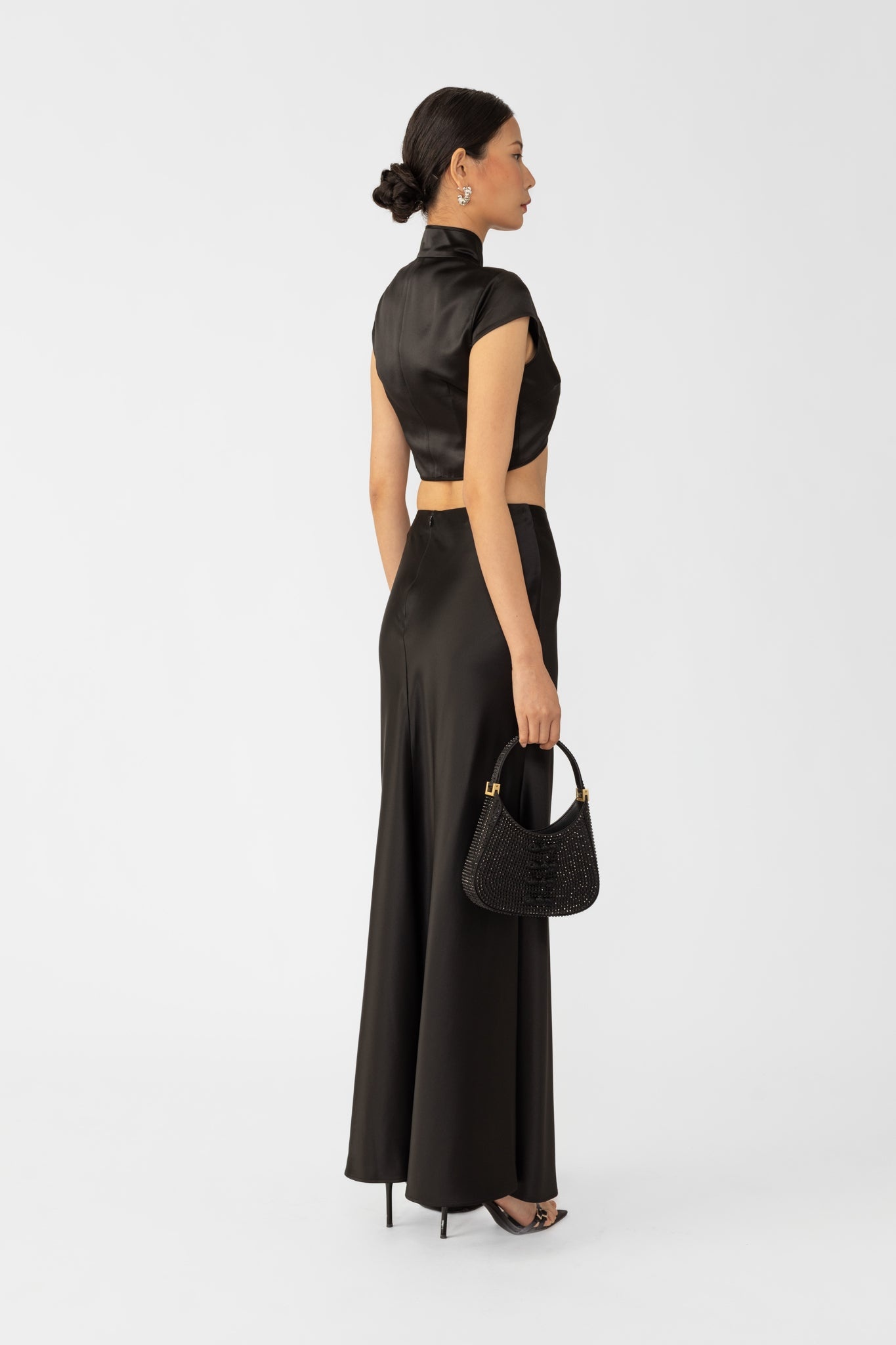 PEGGY SATIN TOP - 5