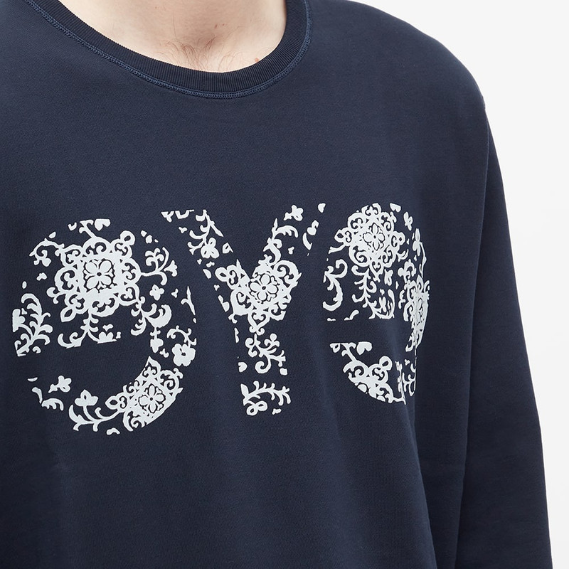 Junya Watanabe MAN Junya Watanabe MAN x eYe x Reigning Champ Logo Crew Sweat outlook