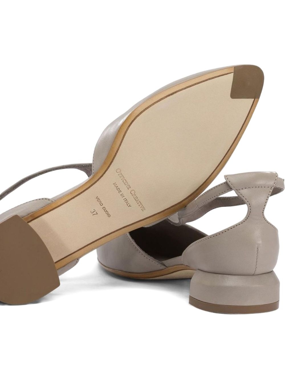 t-bar block-heel pumps - 4