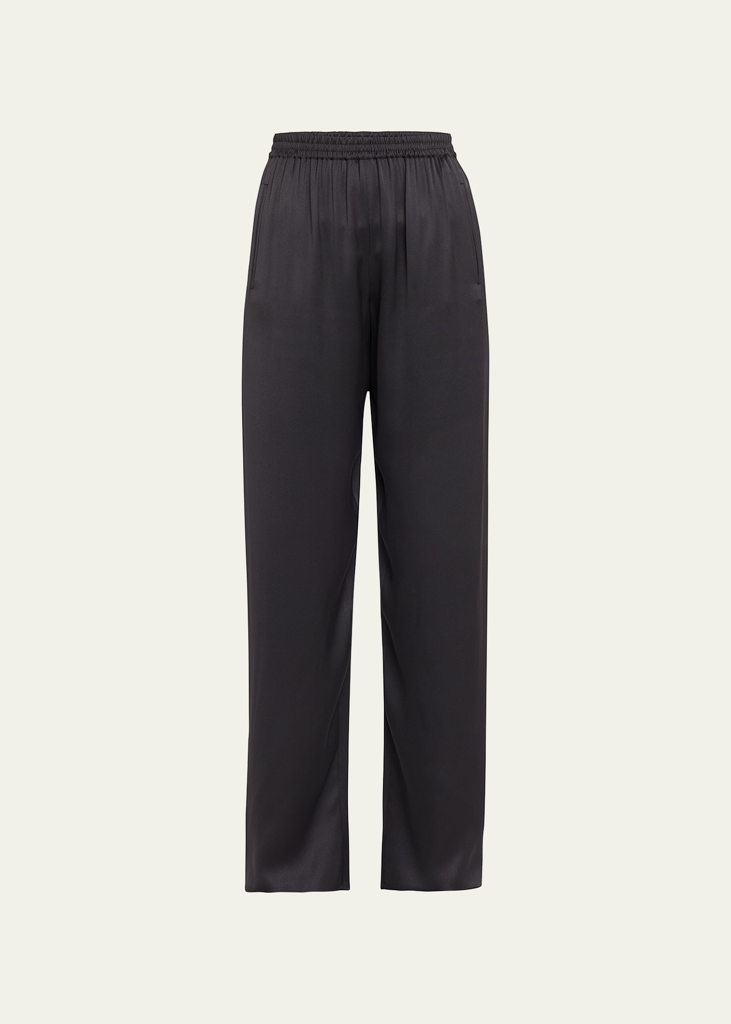Classic Silk Trousers - 1