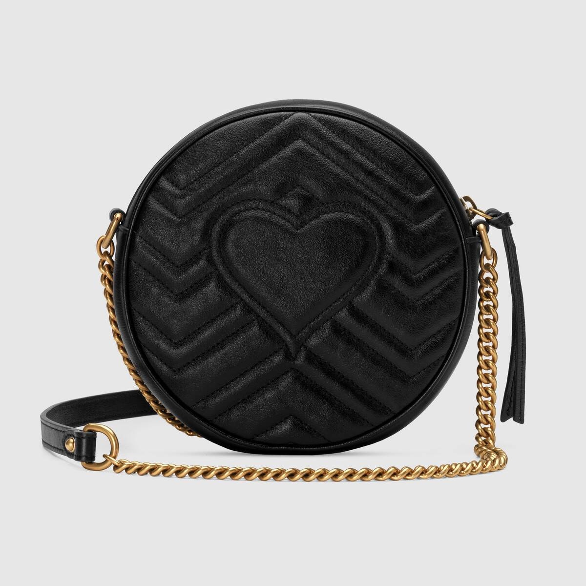 GG Marmont mini round shoulder bag - 3