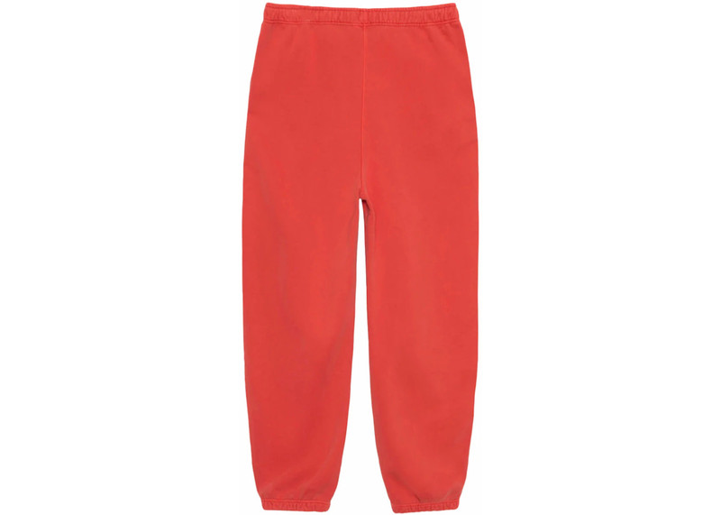 Stüssy Stussy x Nike Pigment Dyed Fleece Sweatpants Habanero Red outlook