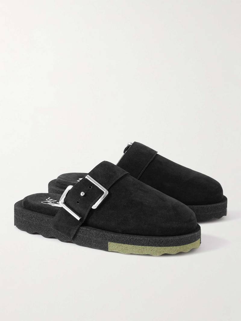 Suede Clogs 4