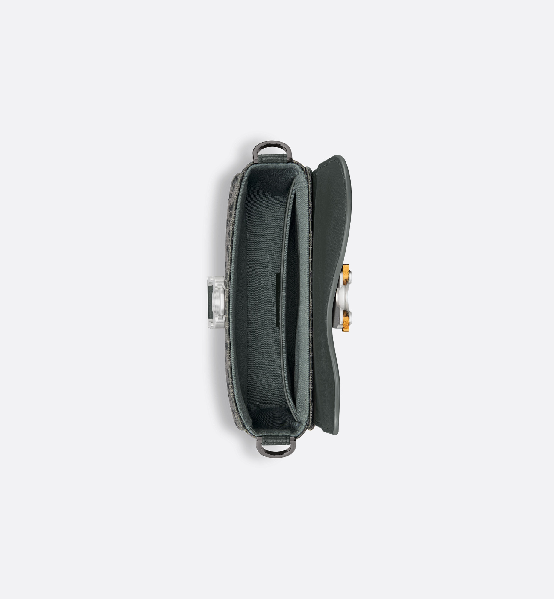 Mini Saddle Messenger Bag with Flap - 4