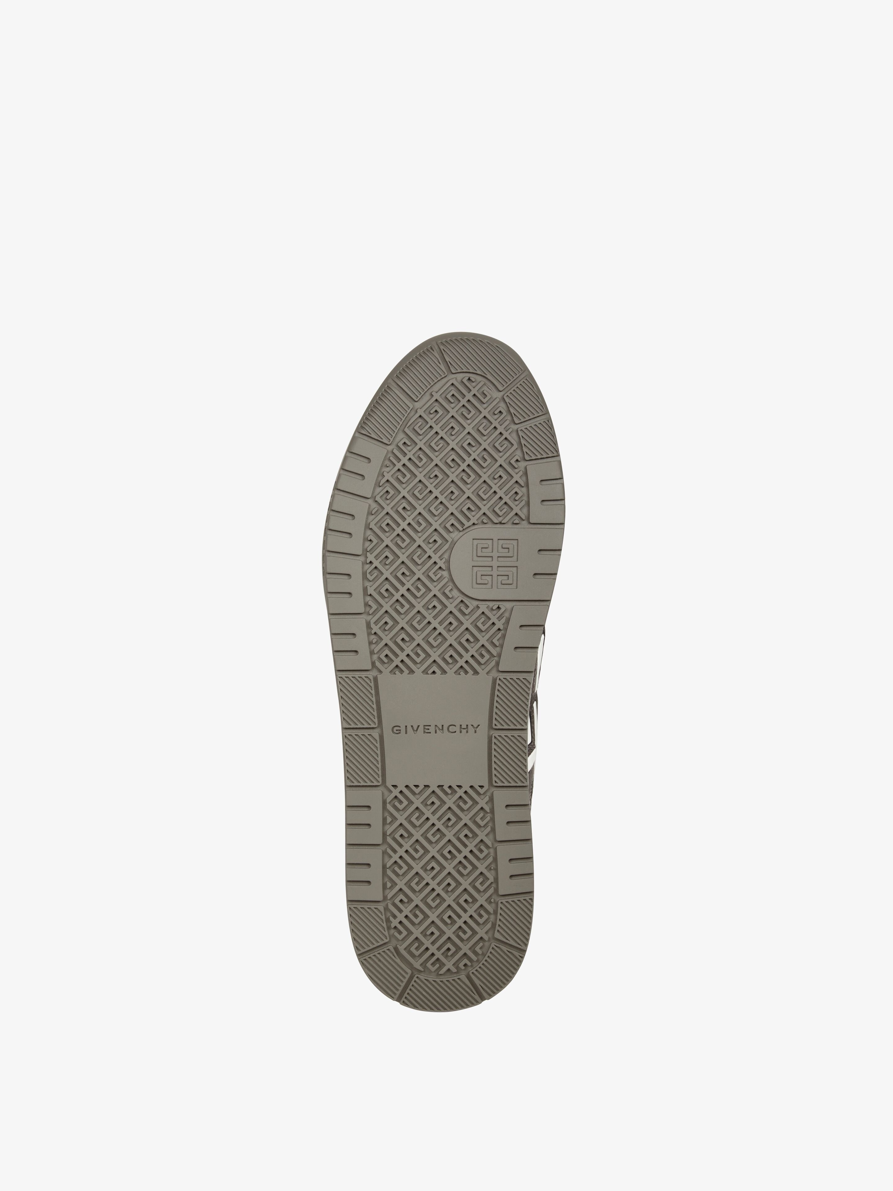 G4 HIGH TOP SNEAKERS IN LAMINATED LEATHER - 5