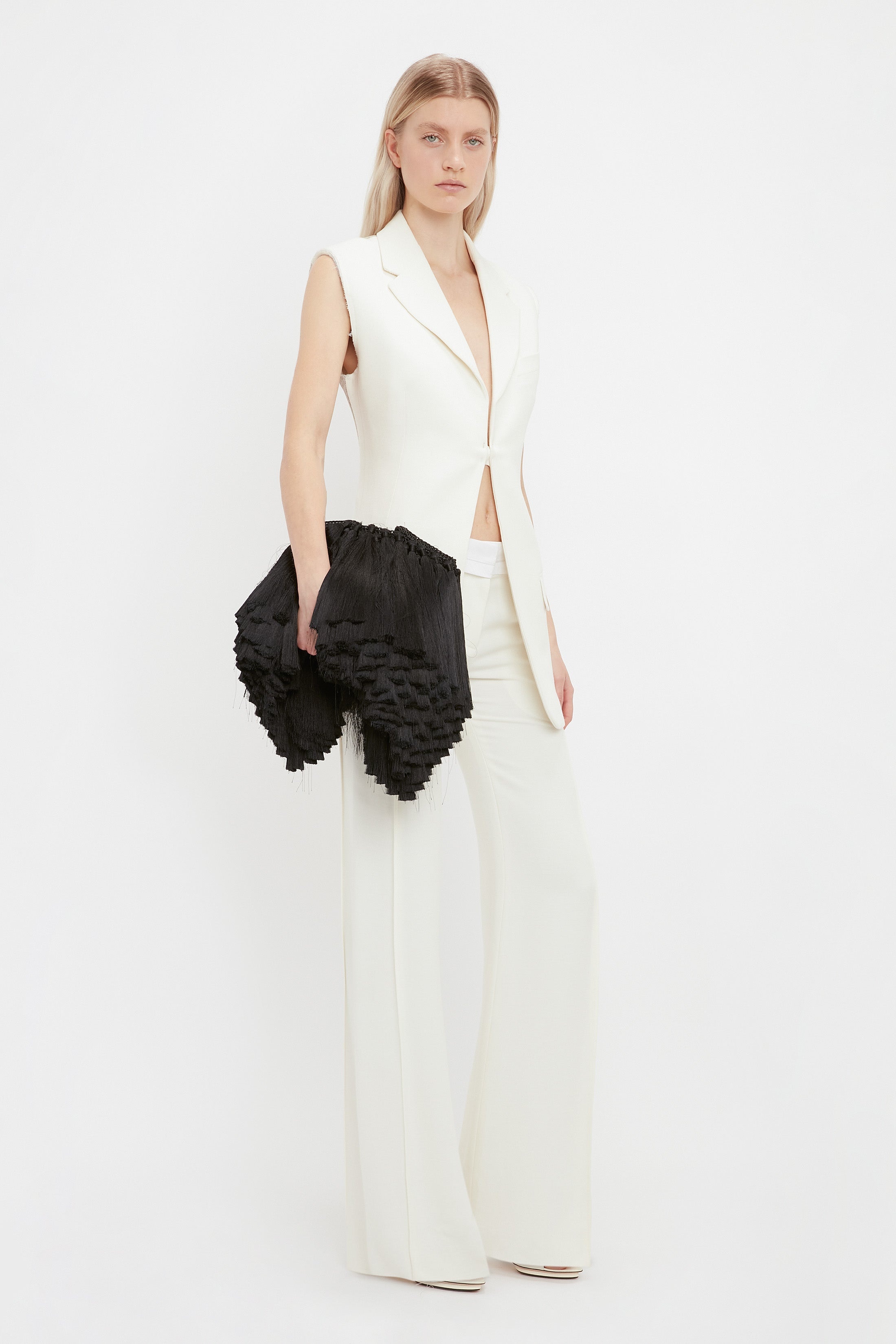 国内発送★VICTORIA BECKHAM★Sleeveless ジャケット Victoria Beckham SLEEVELESS CLASSIC VEST | miinto | REVERSIBLE