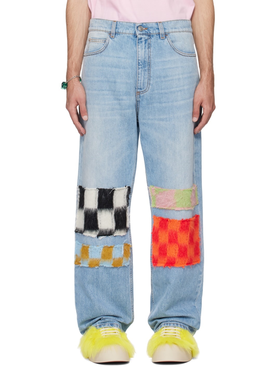 SSENSE Exclusive Blue Jeans - 1