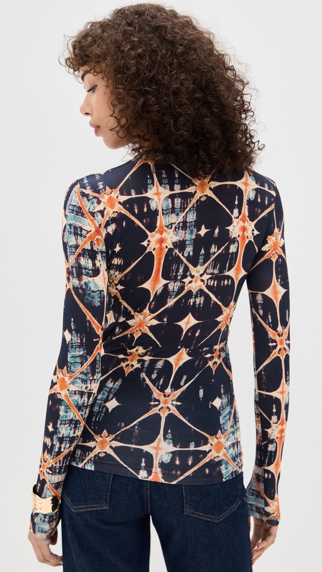 Neri Long Sleeve Ruched Top - 2