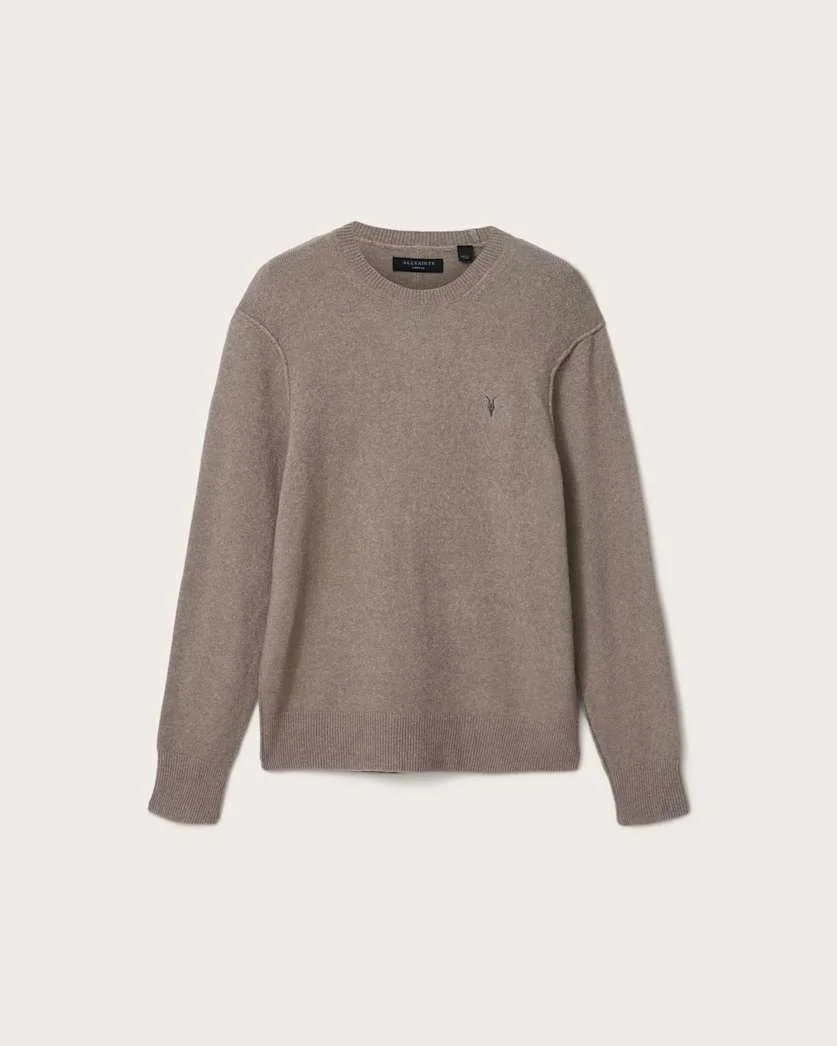 STATTEN RAMSKULL CREW NECK SWEATER - 1