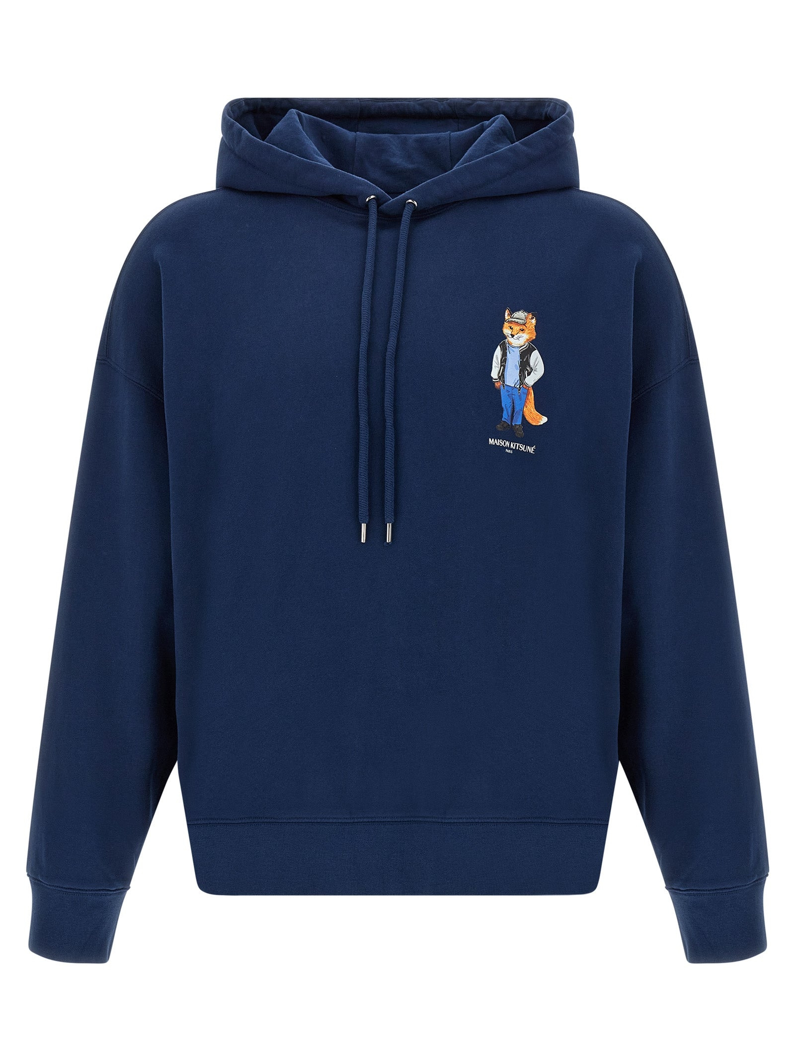 Dressed Fox Sweatshirt Blue - 1