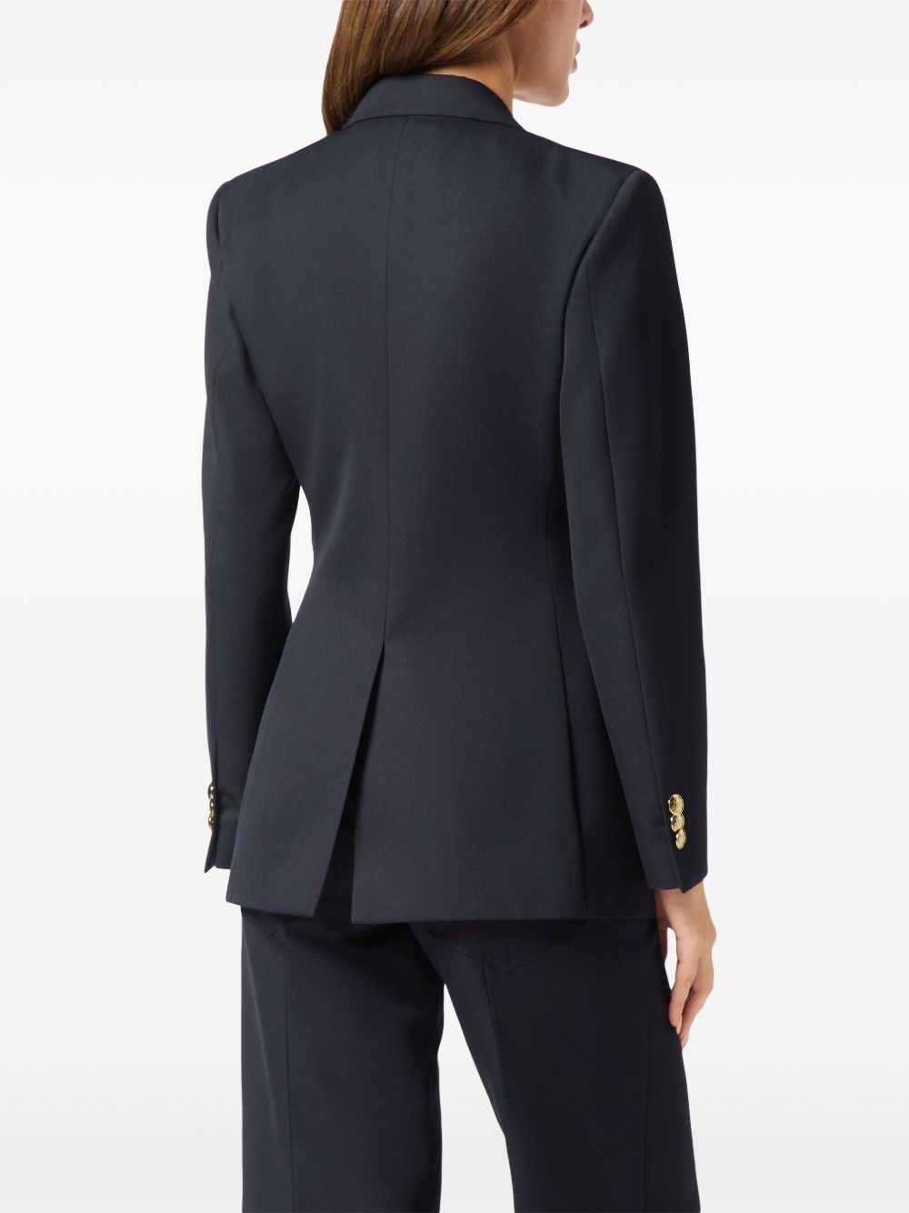 Marine-fit wool blazer - 4
