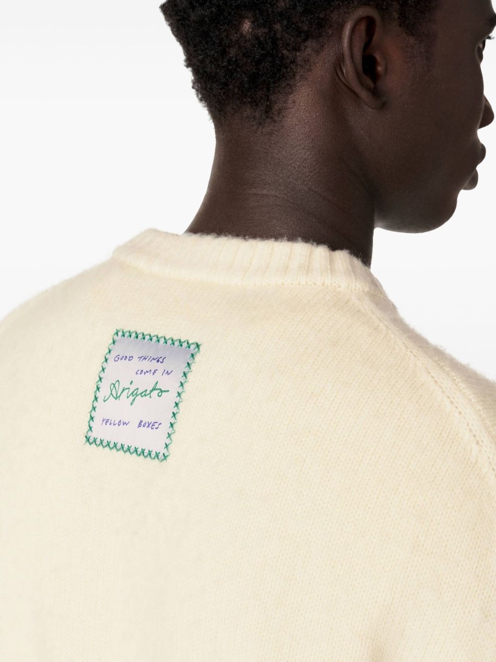 logo-patch jumper - 4