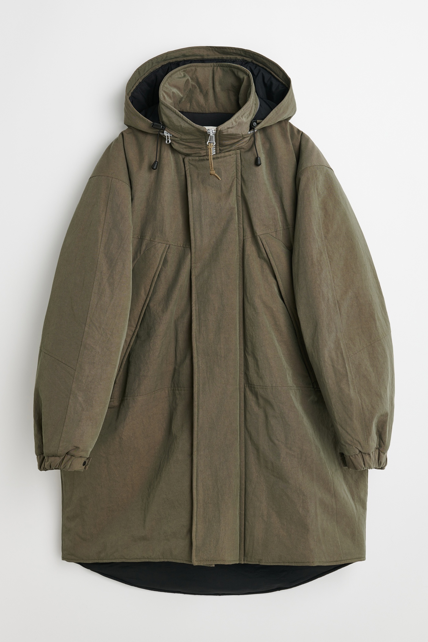 Our Legacy Fenrir Parka Pine Hight Twist Solaro | REVERSIBLE