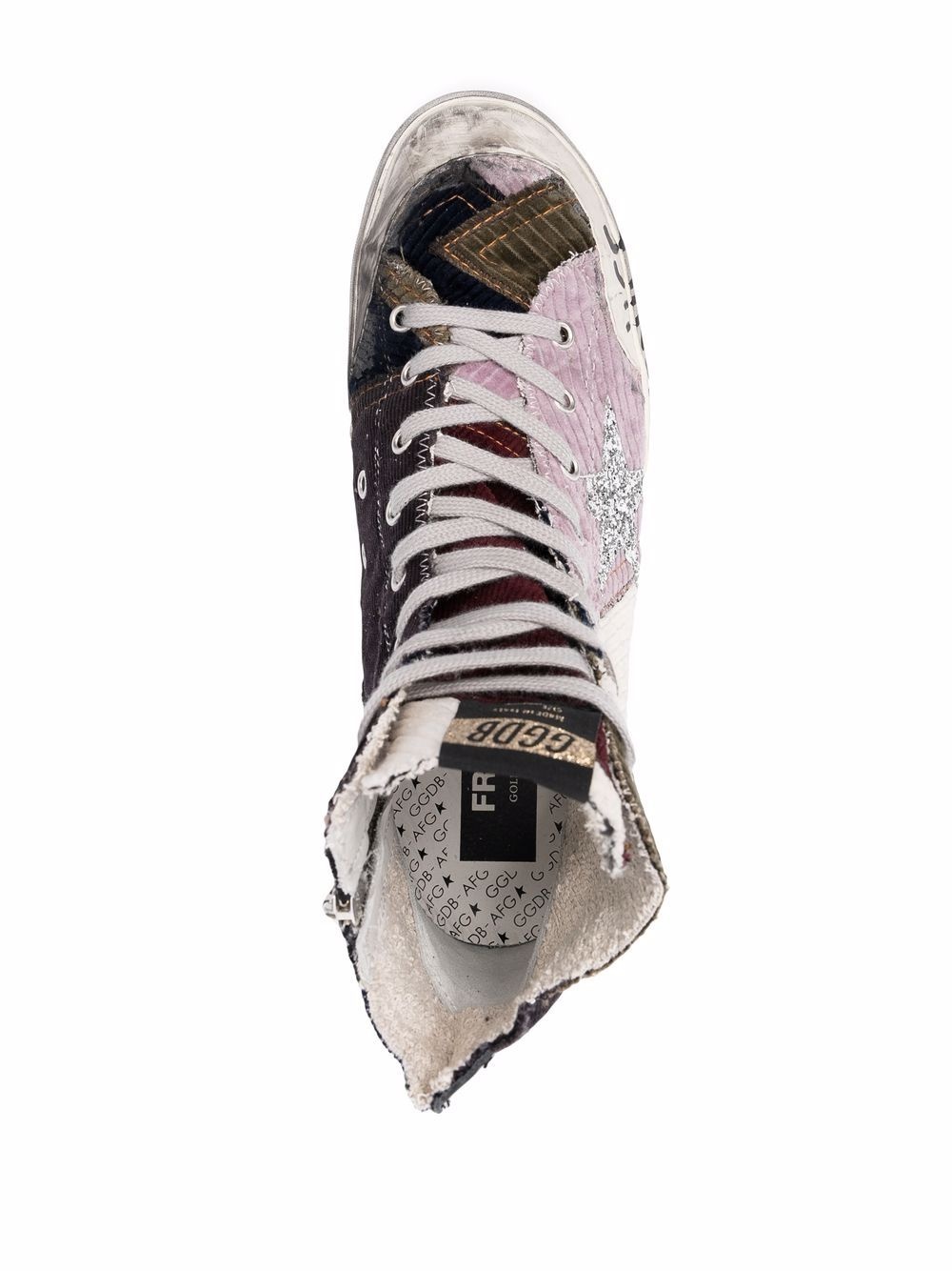 Francy Penstar patchwork sneakers - 4