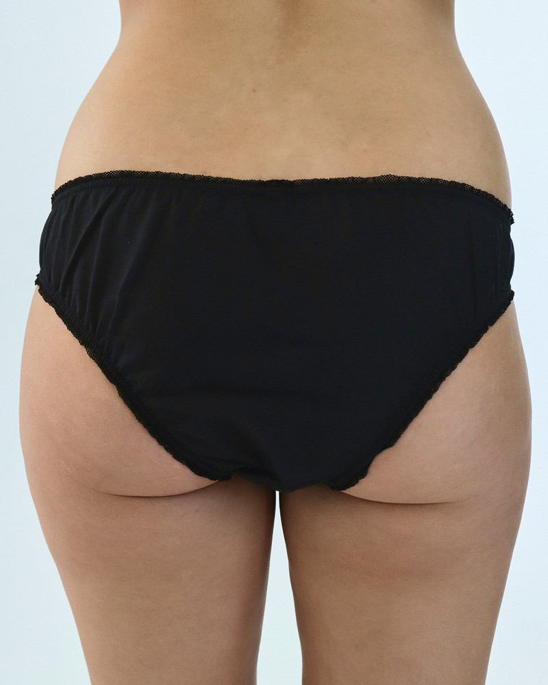 The Brief: Cotton Voile Black 5