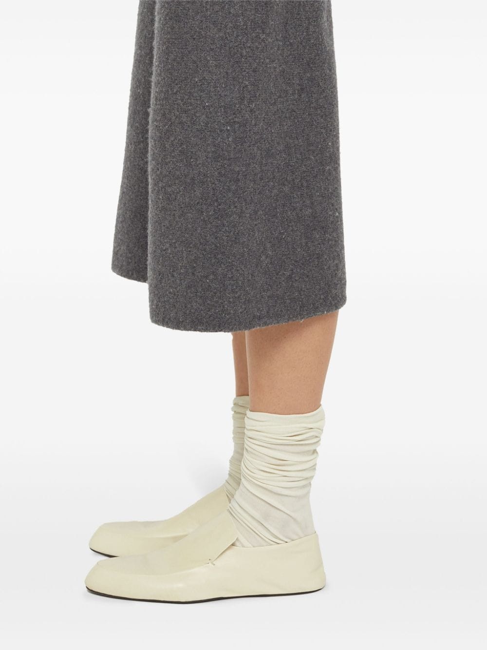 slip-on leather loafers - 6
