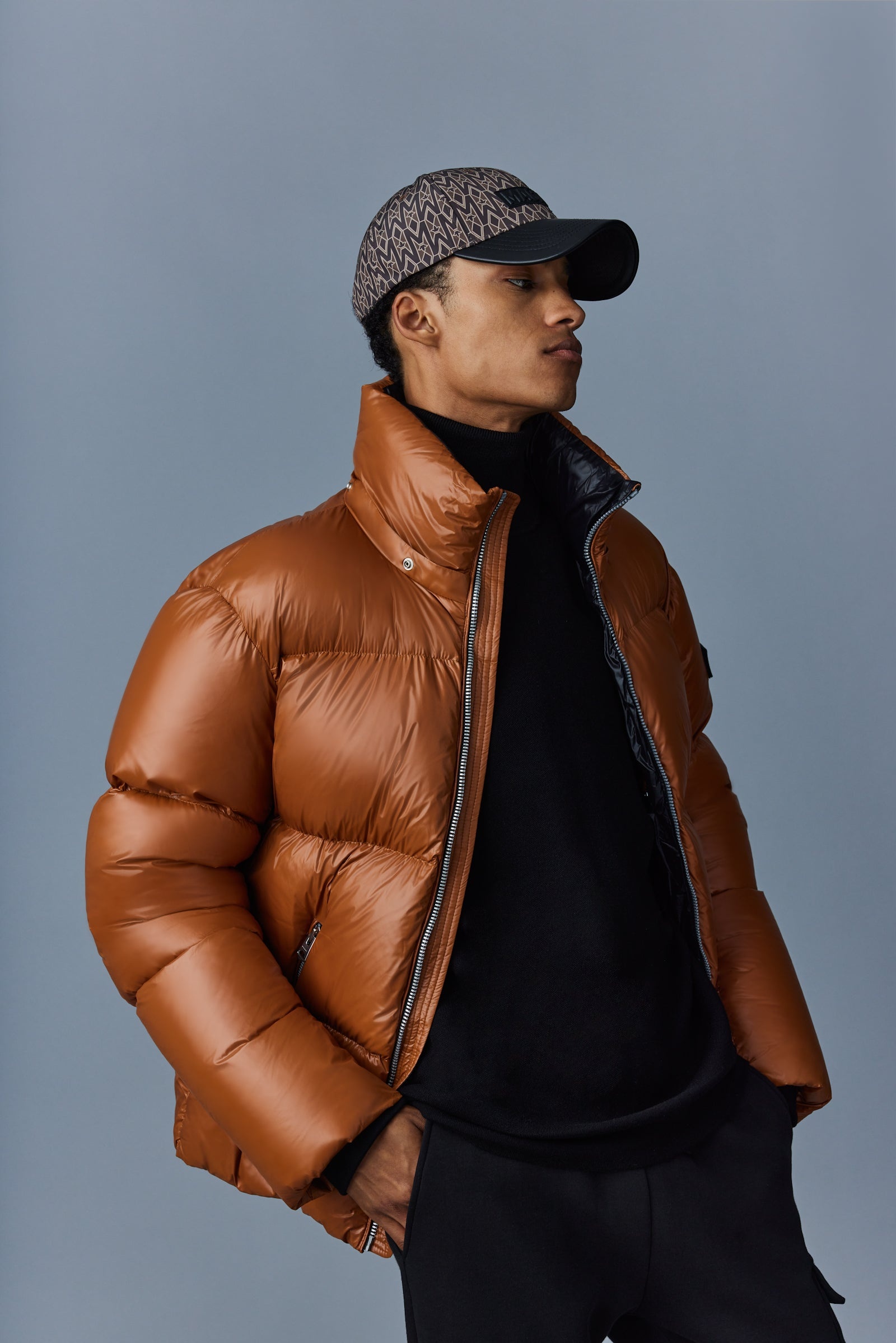 ANDERSON Baseball cap (R) Leather wordmark - 2