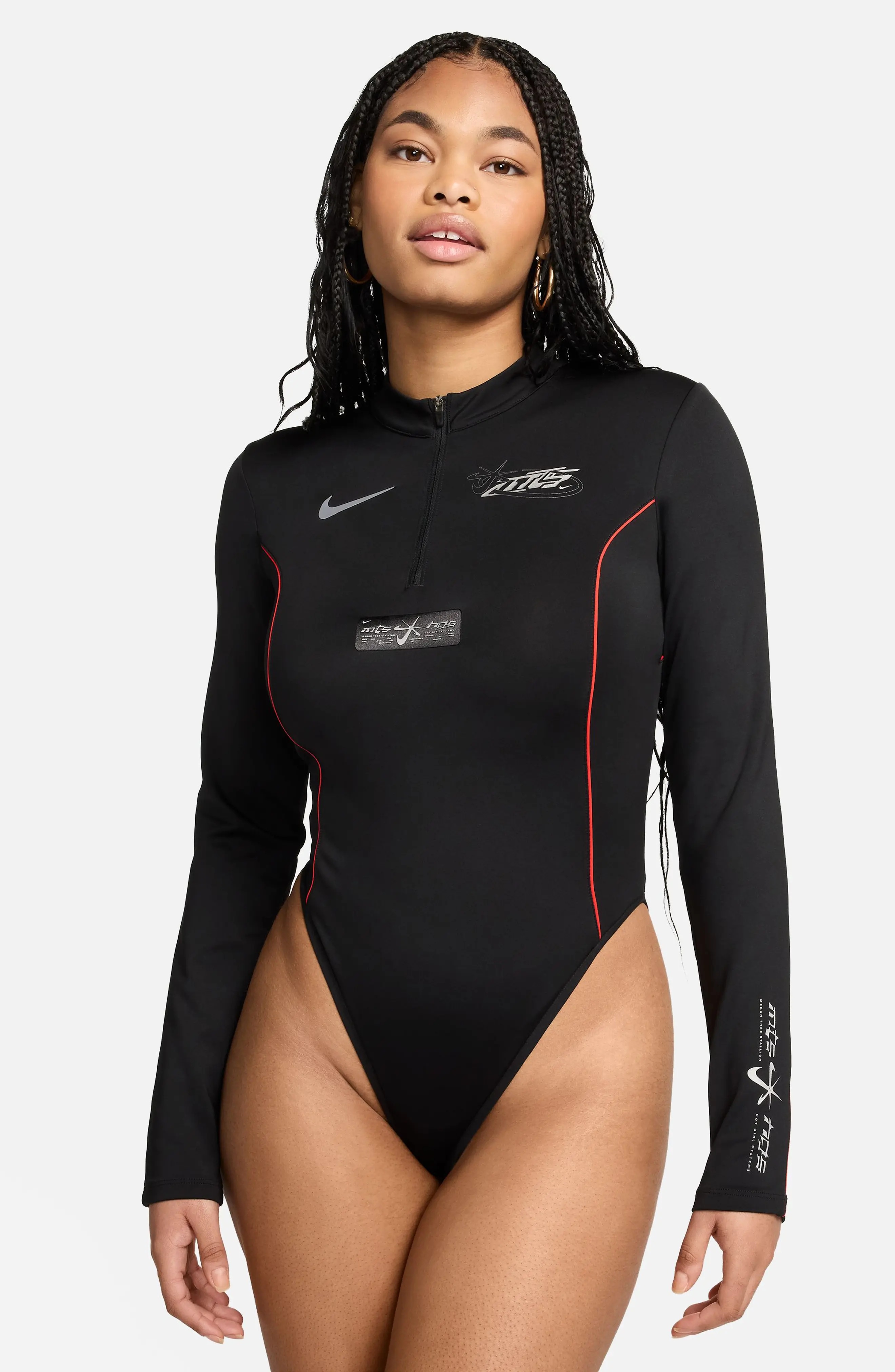 x Megan Thee Stallion Long Sleeve Bodysuit - 9