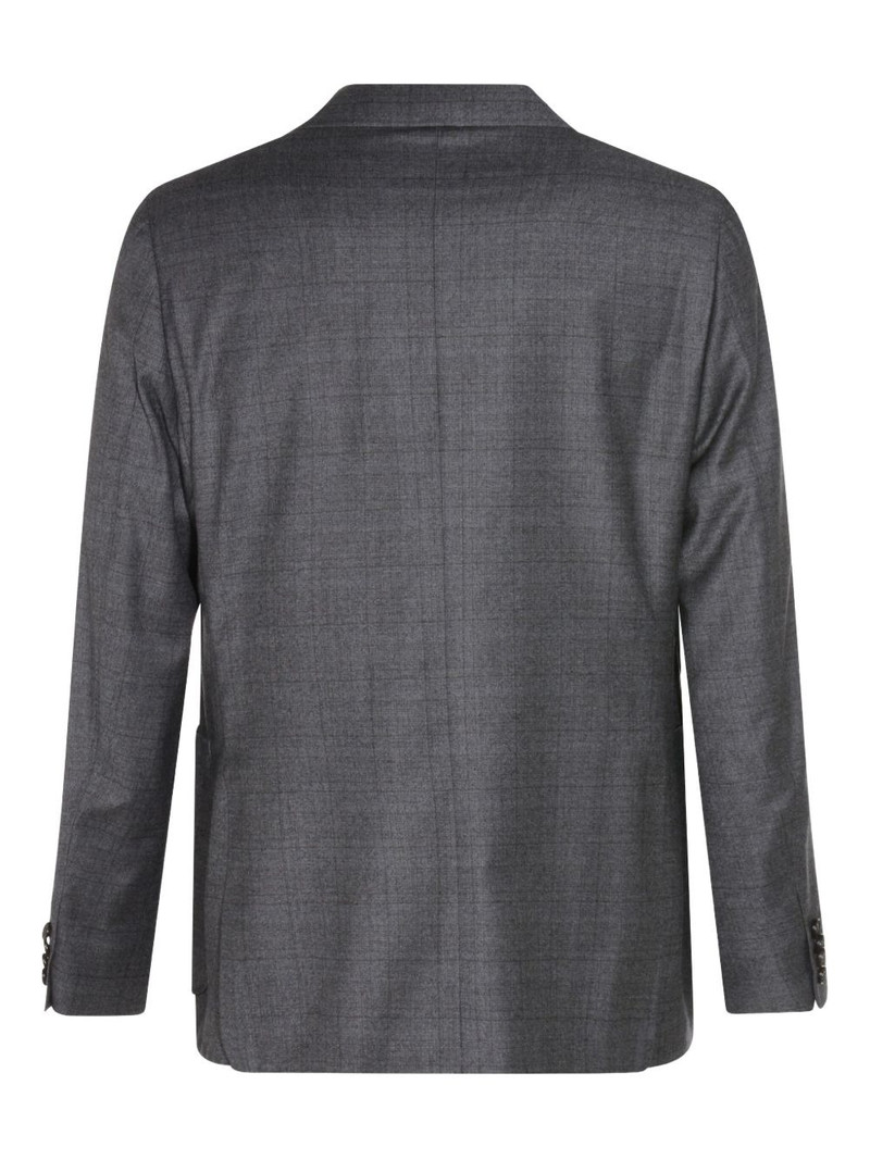 Canali double-breasted wool blazer outlook