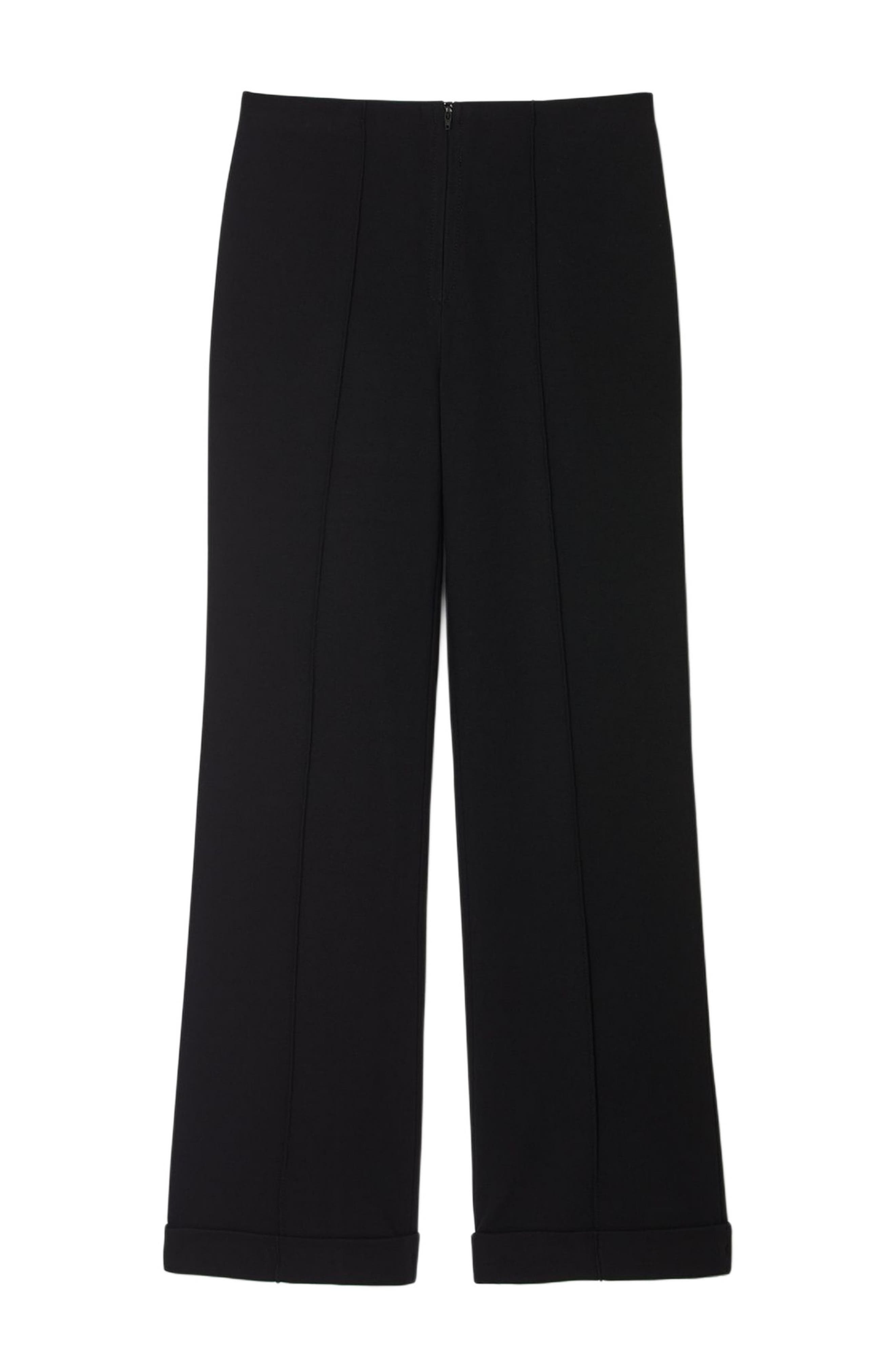SANDRO Straight-leg trousers in Black at Nordstrom - 5