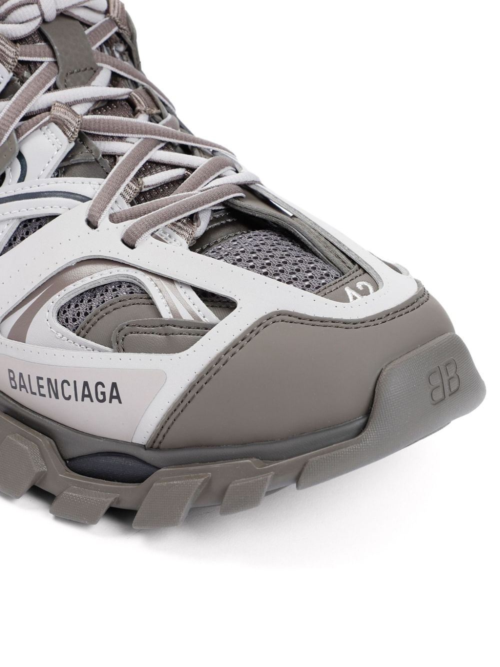 Track faded-effect sneakers - 3